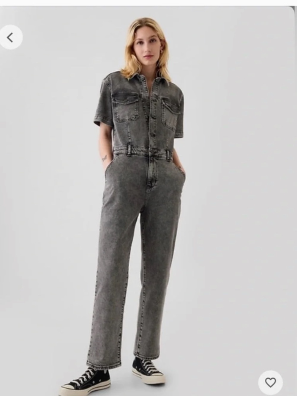 GAP Denim Jumpsuit, Sz 8